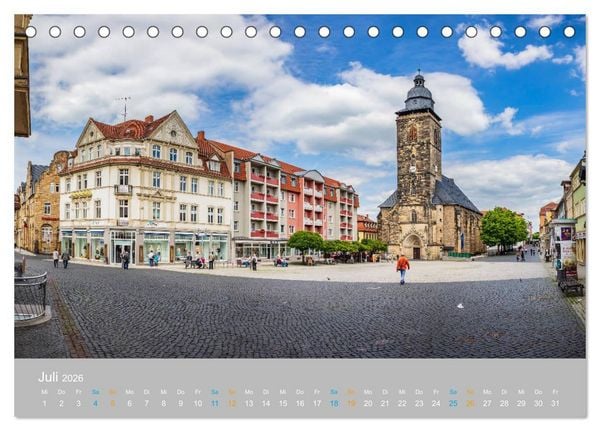 Produktbild: Gotha - zwischen Barock und Renaissance (Tischkalender 2026 DIN A5 quer), CALVENDO Monatskalender