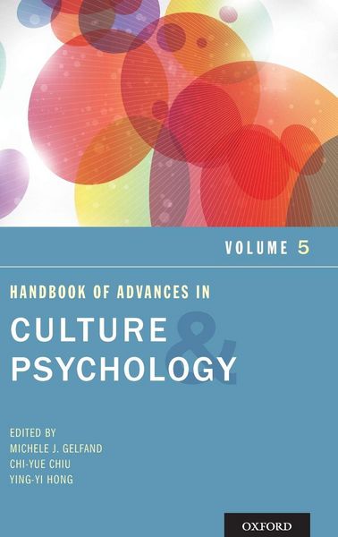 Produktbild: Handbook of Advances in Culture and Psychology, Volume 5