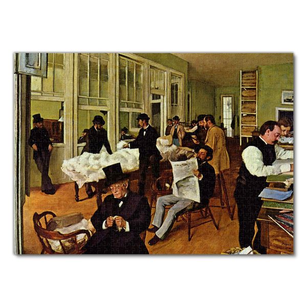 Produktbild: Lais Puzzle Edgar Germain Hilaire Degas - Die Baumwollfaktorei 1000 Teile