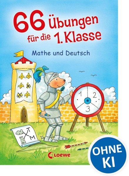 Produktbild: 66 &Uuml;bungen f&uuml;r die 1. Klasse - Mathe und Deutsch
