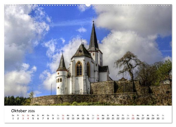 Produktbild: Die sch&ouml;nsten Orte der Eifel - Reifferscheid (hochwertiger Premium Wandkalender 2026 DIN A2 quer), Kunstdruck in Hochglanz