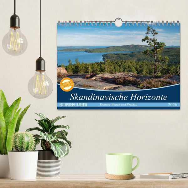 Produktbild: Skandinavische Horizonte (Wandkalender 2026 DIN A4 quer), CALVENDO Monatskalender