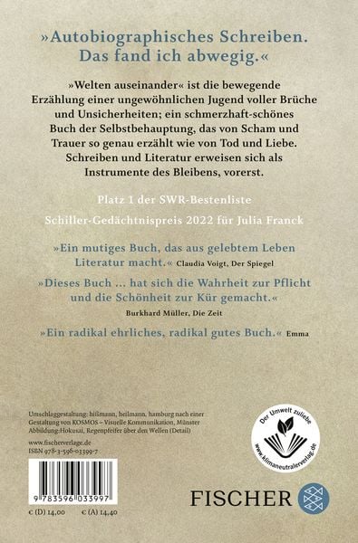 Produktbild: Welten auseinander