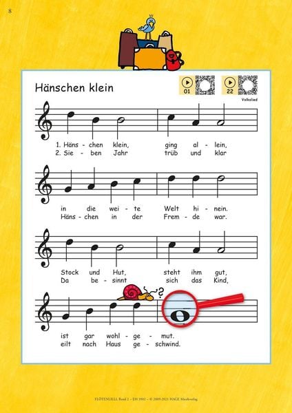 Produktbild: Flötenlilli - Blockflötenschule, Band 2