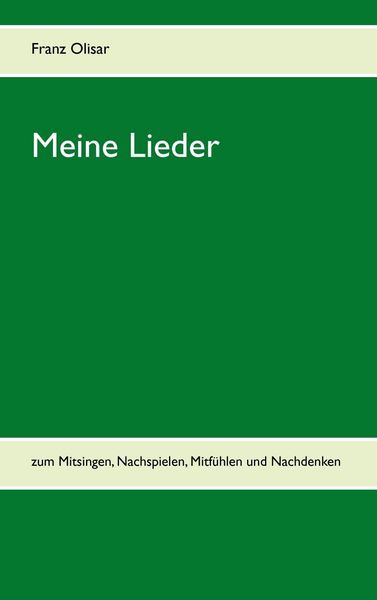 Produktbild: Meine Lieder