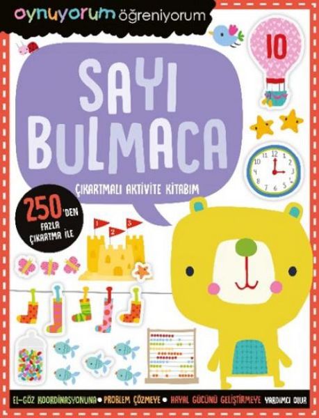 Produktbild: Sayi Bulmaca Cikartmali Aktivite Kitabim