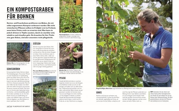 Grünes Gartenwissen. Alles über Kompost