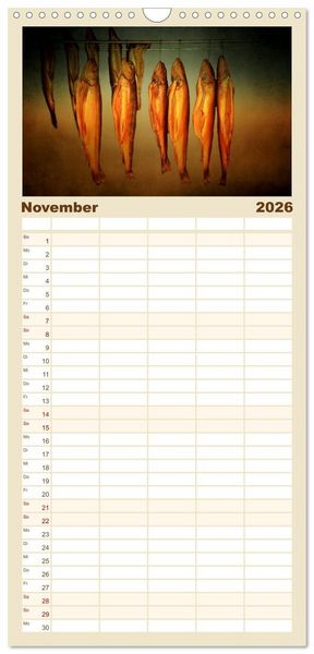 Produktbild: Familienplaner 2026 - Der K&uuml;chenkalender mit 5 Spalten (Wandkalender, 21 x 45 cm) CALVENDO