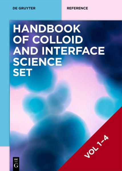 Produktbild: Tharwat F. Tadros: Handbook of Colloid and Interface Science / [Set Handbook of Colloid and Interface Science, Volume 1-4]