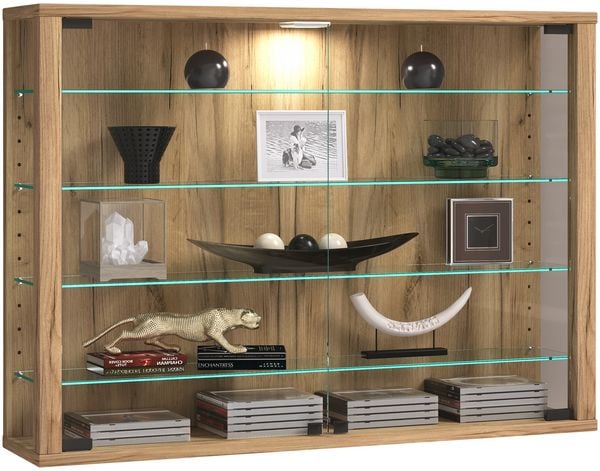 Produktbild: Wandvitrine H&auml;ngevitrine Glasvitrine Vitrosa L