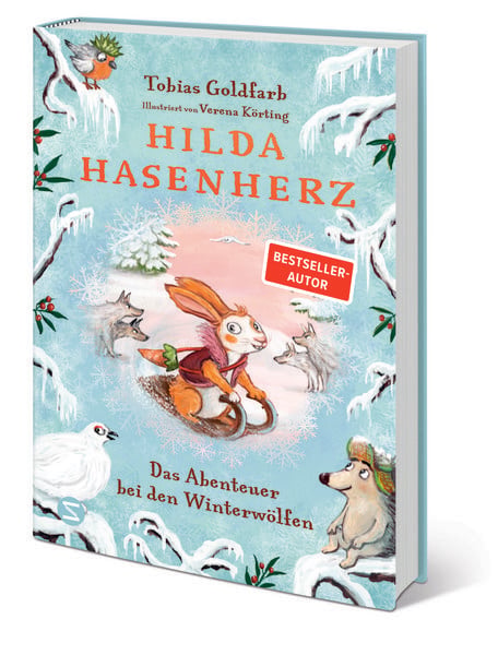 Produktbild: Hilda Hasenherz. Das Abenteuer bei den Winterw&ouml;lfen