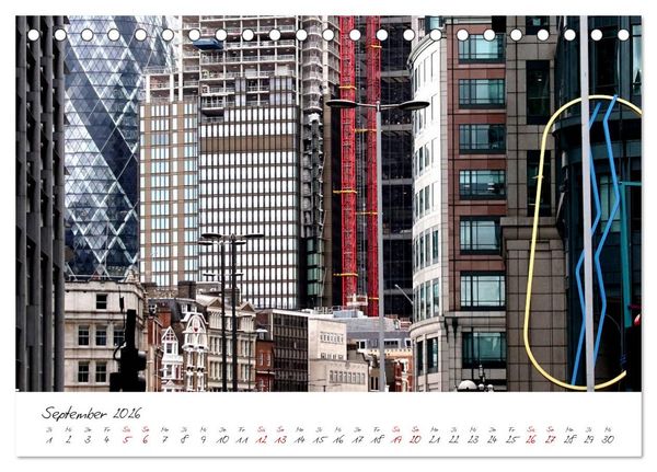 Produktbild: London - Metropole zwischen Tradition und Moderne (Tischkalender 2026 DIN A5 quer), CALVENDO Monatskalender