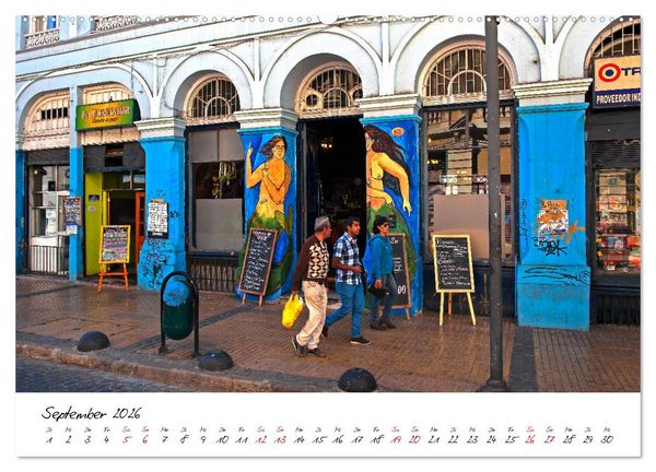 Produktbild: Die Farben von Valpara&iacute;so (hochwertiger Premium Wandkalender 2026 DIN A2 quer), Kunstdruck in Hochglanz
