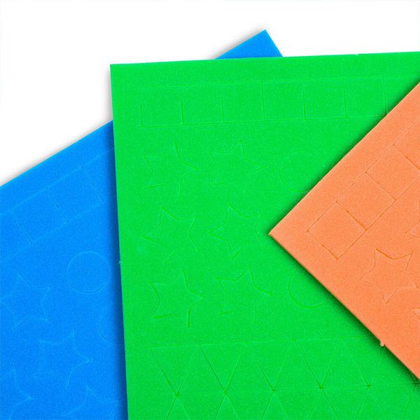 Produktbild: Kreativ-Set Roter K&auml;fer Soft-Mosaik Verkehr RK8010-10