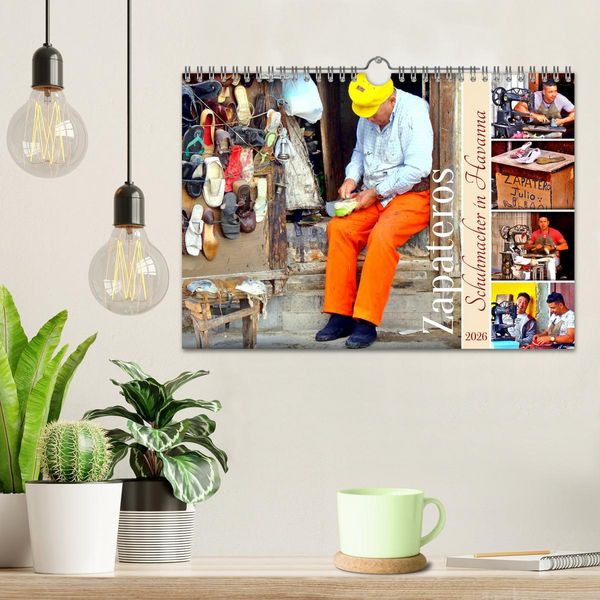 Produktbild: Zapateros - Schuhmacher in Havanna (Wandkalender 2026 DIN A4 quer), CALVENDO Monatskalender