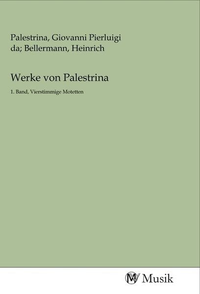 Produktbild: Werke von Palestrina