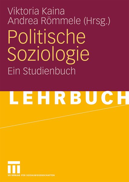 Produktbild: Politische Soziologie