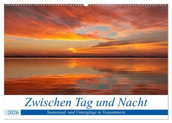 Produktbild: Vorpommern zwichen Tag und Nacht (Wandkalender 2026 DIN A2 quer), CALVENDO Monatskalender