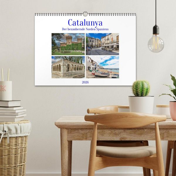Produktbild: Catalunya, der bezaubernde Norden Spaniens (Wandkalender 2026 DIN A3 quer), CALVENDO Monatskalender