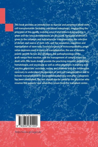 Produktbild: A Guide to Blood and Marrow Transplantation