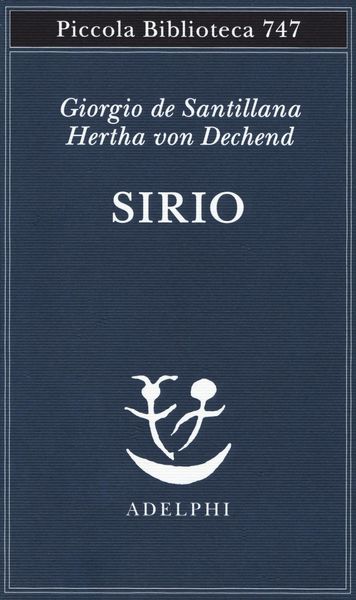 Produktbild: Sirio. Tre seminari sulla cosmologia arcaica