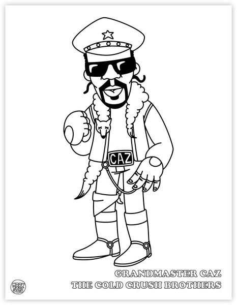 Produktbild: Hip Hop Coloring Book