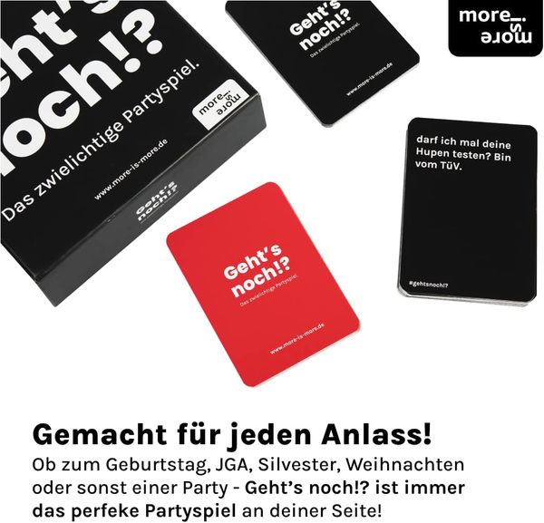 Produktbild: Geht's noch!? - das zwielichtige Partyspiel