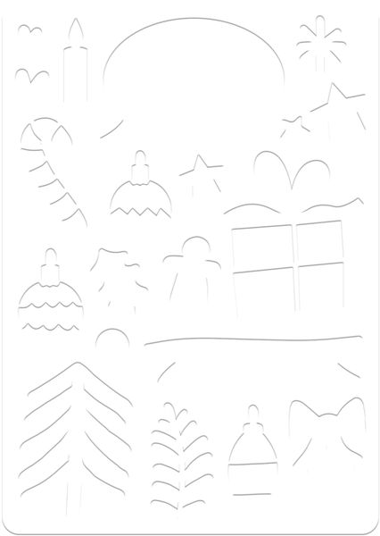 Produktbild: Postkarten zum Selbstgestalten - Frohe Weihnachten