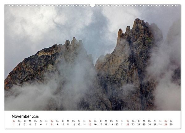 Produktbild: Mystische Schweizer Berglandschaften - Momente in der Natur (Wandkalender 2026 DIN A2 quer), CALVENDO Monatskalender
