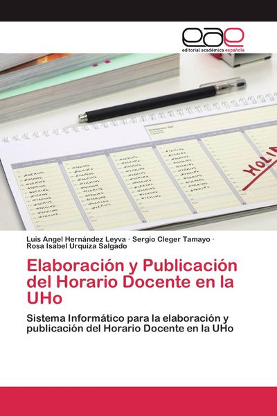 Produktbild: Elaboraci&oacute;n y Publicaci&oacute;n del Horario Docente en la UHo