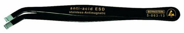 Produktbild: Bernstein Tools for Electronics 5-063-13 SMD-Pinzette 58 SA-ESD Abgerundet 115mm