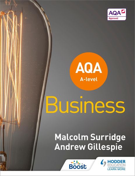 Produktbild: AQA A-level Business (Surridge and Gillespie)