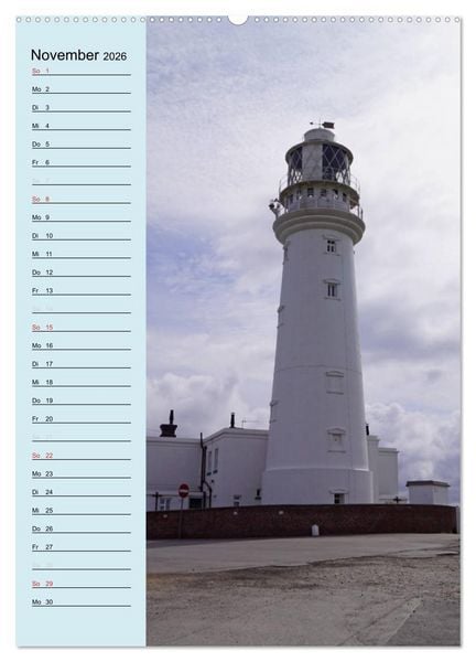 Produktbild: Leuchtt&uuml;rme - Geburtstagskalender (hochwertiger Premium Wandkalender 2026 DIN A2 hoch), Kunstdruck in Hochglanz