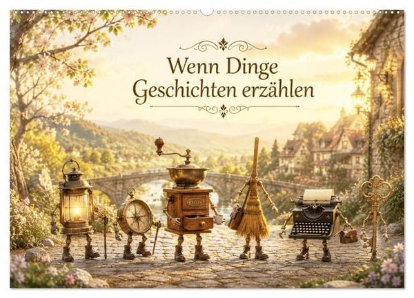 Produktbild: Wenn Dinge Geschichten erz&auml;hlen (Wandkalender 2027 DIN A2 quer), CALVENDO Monatskalender