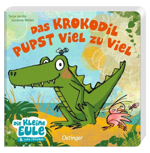Produktbild: Das Krokodil pupst viel zu viel