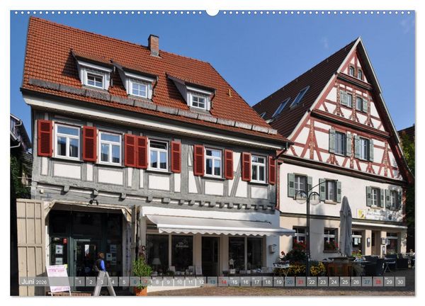 Produktbild: Plochingen im Blick (Wandkalender 2026 DIN A2 quer), CALVENDO Monatskalender
