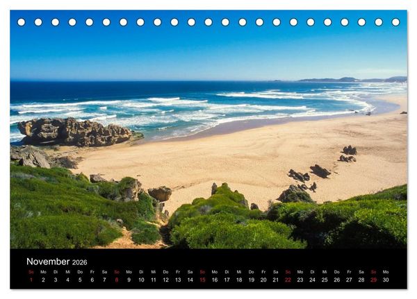 Produktbild: Kapstadt, Winelands und Garden Route (Tischkalender 2026 DIN A5 quer), CALVENDO Monatskalender