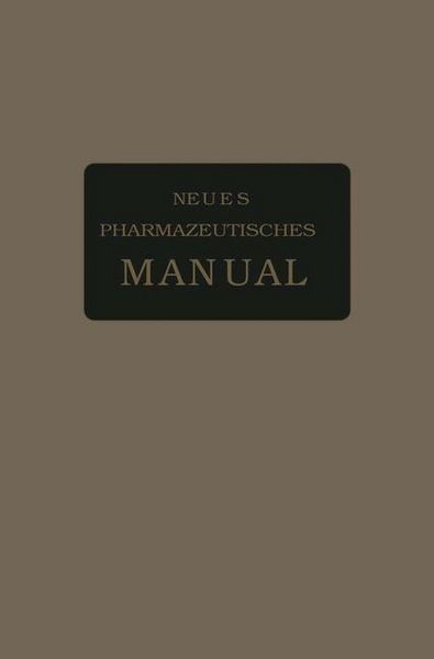 Produktbild: Neues Pharmazeutisches Manual