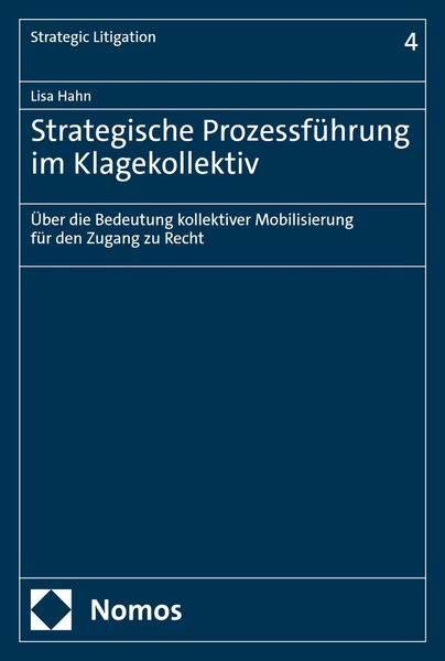 Produktbild: Strategische Prozessf&uuml;hrung im Klagekollektiv
