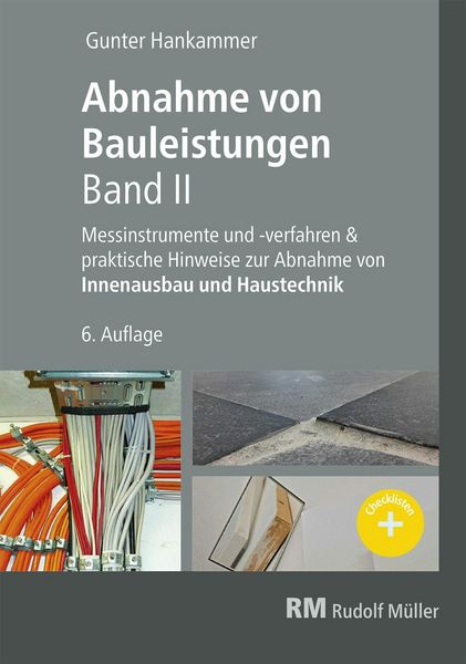 Produktbild: Abnahme von Bauleistungen, 6. A. Band II - E-Book (PDF)