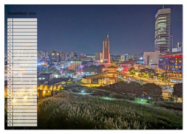 Produktbild: Seoul - Stadt der Kontraste (Wandkalender 2026 DIN A3 quer), CALVENDO Monatskalender