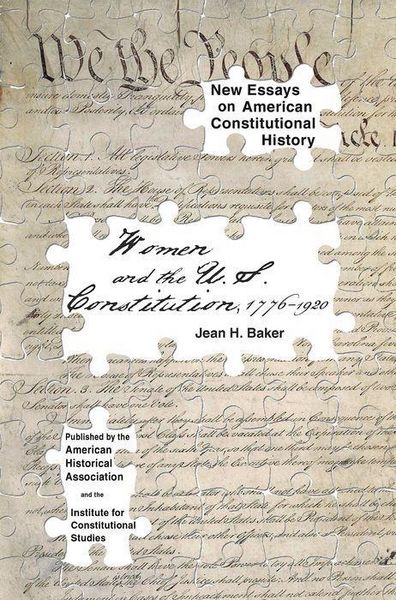 Produktbild: Women and the U.S. Constitution: 1776-1920