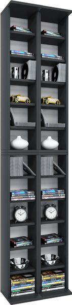 Produktbild: Holz CD DVD Stand Regal Schrank St&auml;nder Almera