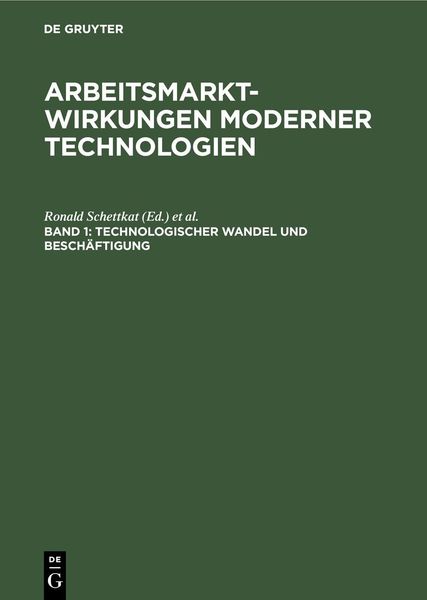 Technologischer Wandel und Beschäftigung
