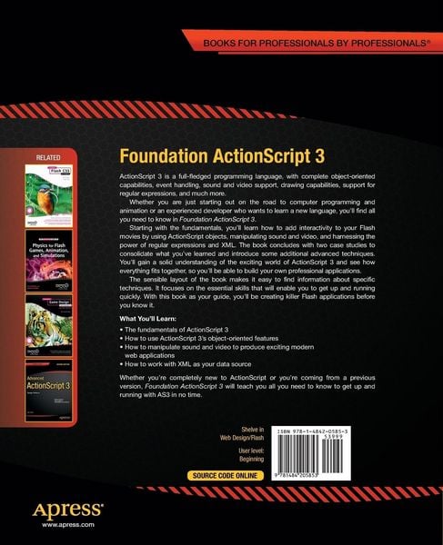 Produktbild: Foundation ActionScript 3