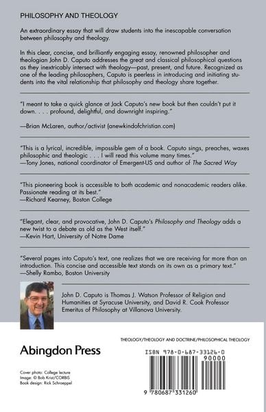 Produktbild: Philosophy and Theology