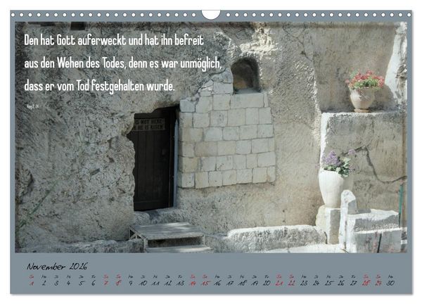 Produktbild: Mit der Bibel in der Hand durch das Heilige Land - Jerusalem (Wandkalender 2026 DIN A3 quer), CALVENDO Monatskalender