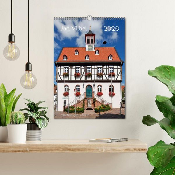 Produktbild: Bad Vilbel vom Frankfurter Taxifahrer (Wandkalender 2026 DIN A3 hoch), CALVENDO Monatskalender