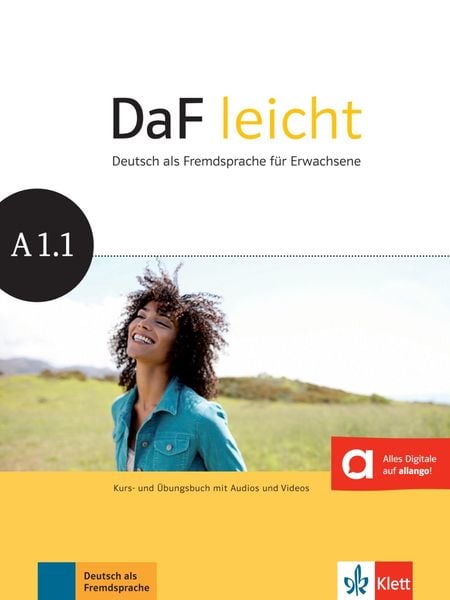 DaF leicht A1.1. Kurs- und Übungsbuch mit Audios und Videos