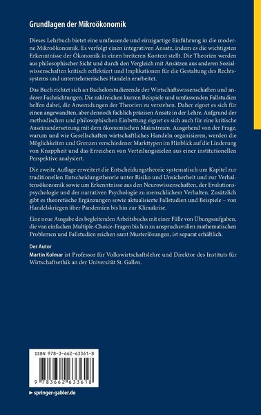 Produktbild: Grundlagen der Mikro&ouml;konomik